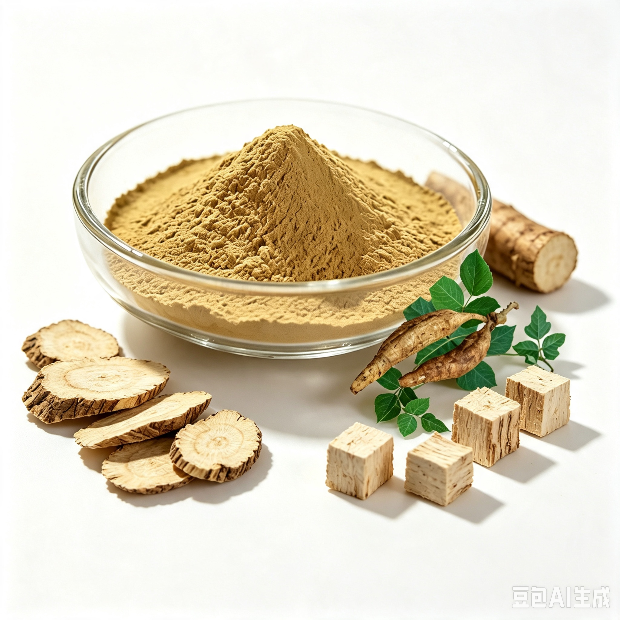 Pueraria Lobata Extract Powder Standardized 40% Total Pueraria Flavones, Natural Kudzu Root Herbal Extract Raw Material for Dietary Supplement Bulk Wholesale